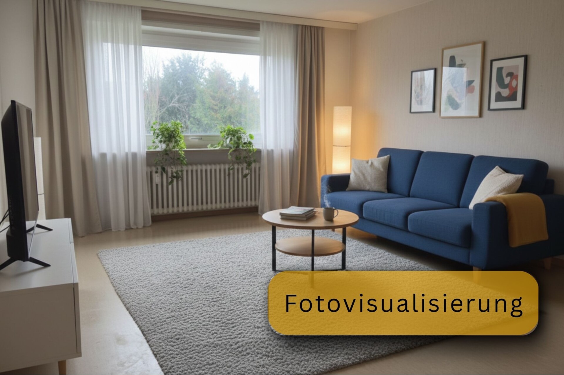 Visualisierung Wohnzimmer